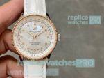 BLS factory Replica Breitling Navitimer Ladies 35 Mother Of Pearl Dial Watch